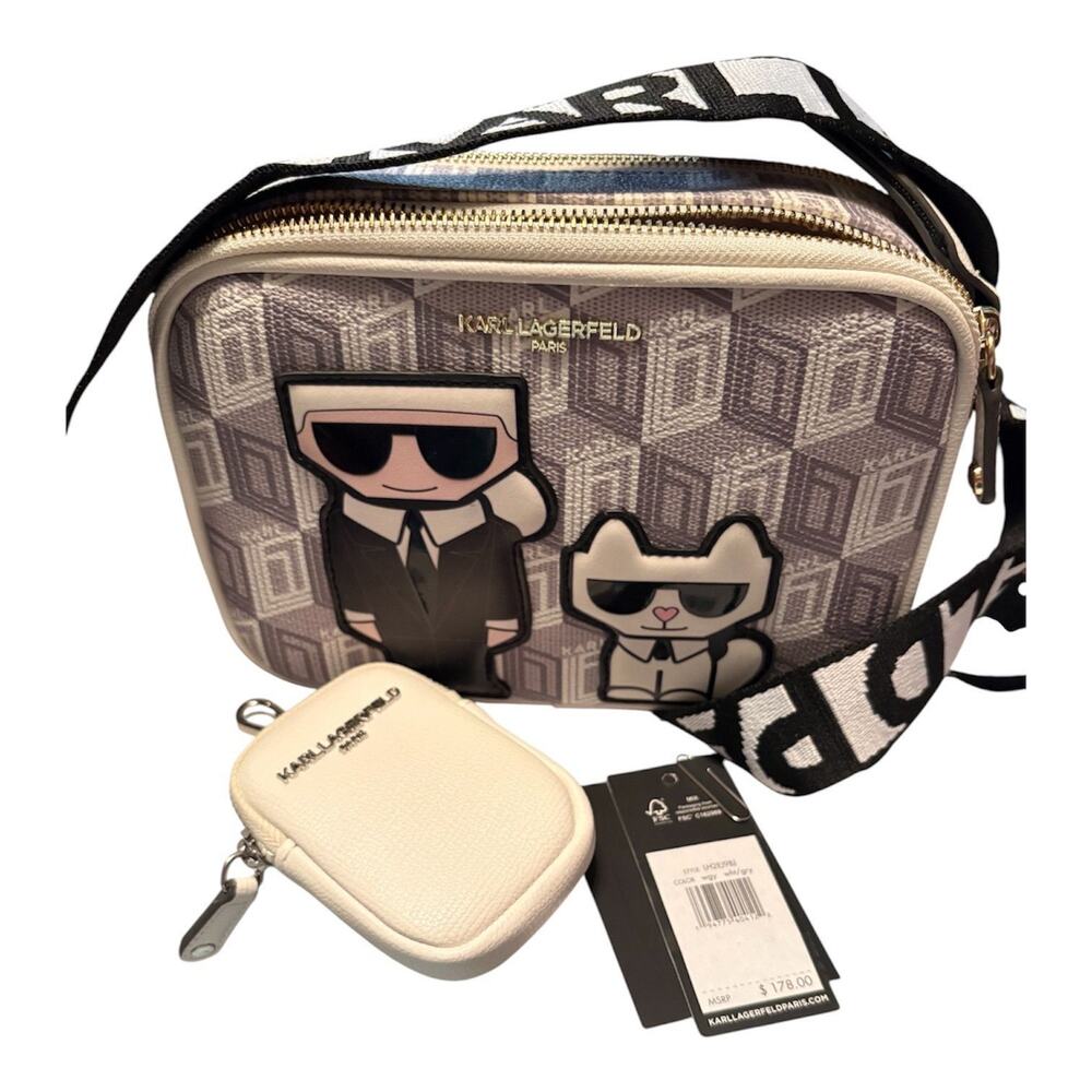 KARL LAGERFELD Paris Maybelle Camera Crossbody